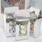 25 Metallic Tote Party Favor Boxes with Window Wedding Baby Shower Decorations